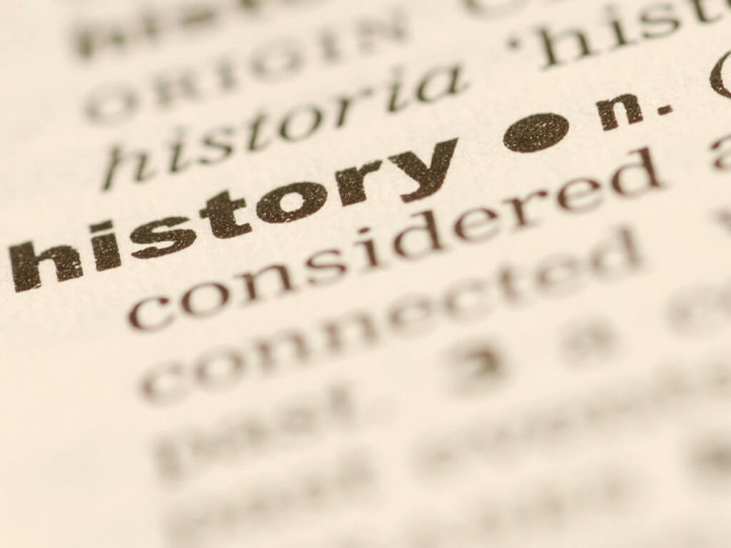 History